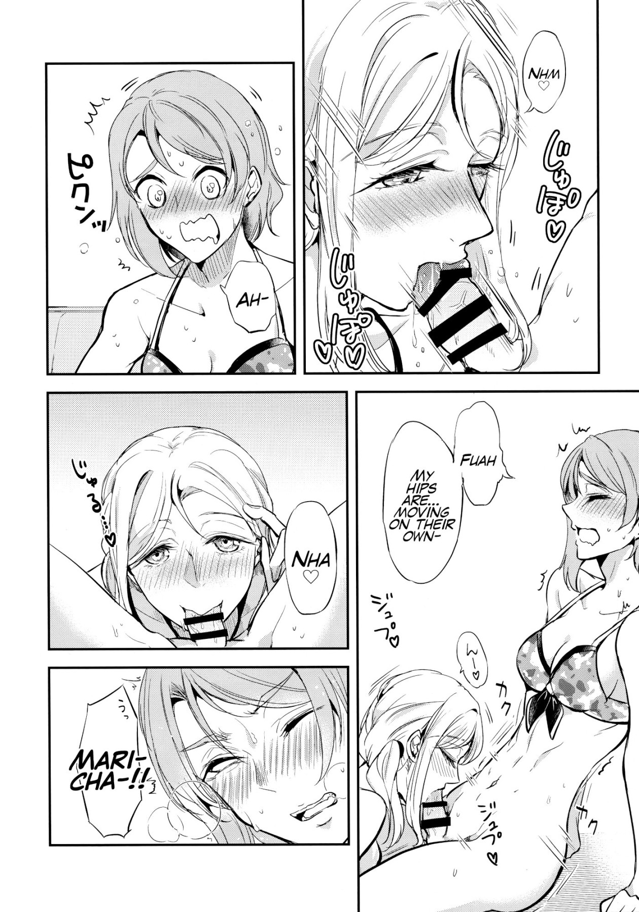 Hentai Manga Comic-What Happens When You Get Hard At The Beach-Read-8